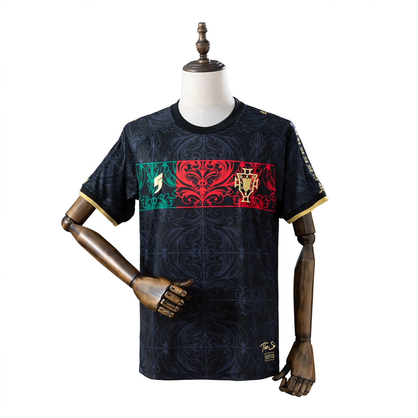 Portugal "Black Panther" Special Edition Black Jersey