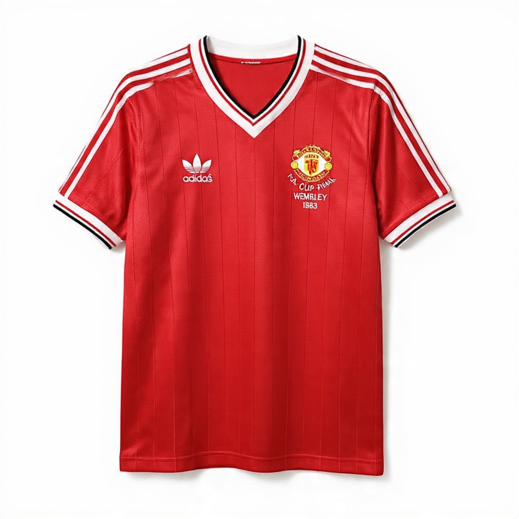 Manchester United 1983 FA Cup Final Retro Jersey